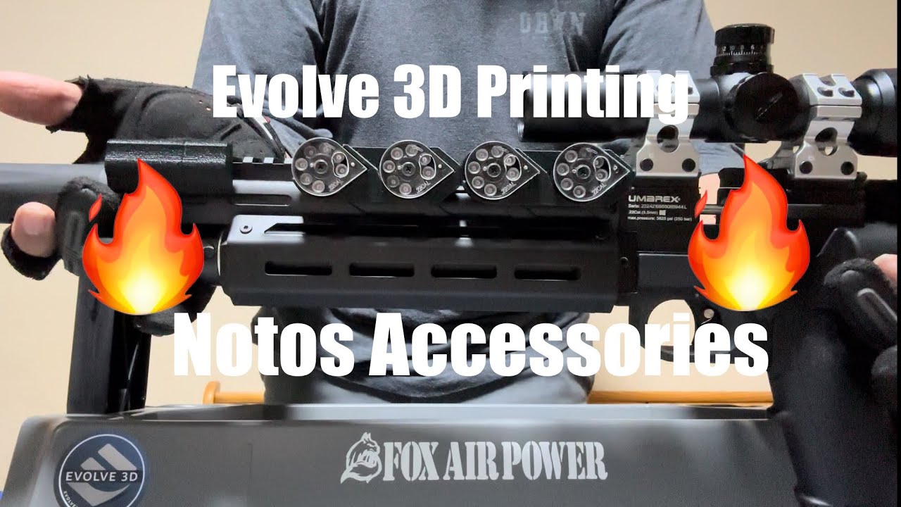 Umarex Notos Evolve 3D Printing transformation #airgun #fun #hobby # ...