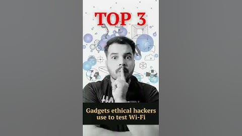 Top 3 gadgets ethical hackers use to test Wi-Fi #cybersecurity #hackervlog #viral #infosec