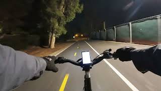 Early Monday Morning Commute on my LectricXP3.0 #ebiker #lectricxp #commuterlife #djiosmoaction4