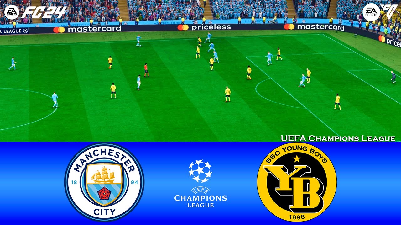 EA FC 24 - PSG vs MANCHESTER CITY - UEFA Champions League 2024