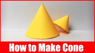 Easy Origami | 4 Different Ways to Make a Cone | How Do You Make a Cone out of Paper | DIY Cones