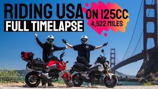 California to Florida Road Trip on Honda Groms!