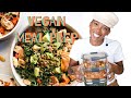 Vegan Meal Prep in 1 HOUR | download recipes + shopping list PDF