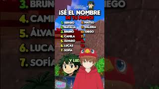 🤯📢 ¡SI SALE EL NOMBRE DE TU PRIMO, HAS PERDIDO! #rakidsplay #shorts @SamuraiRukoES