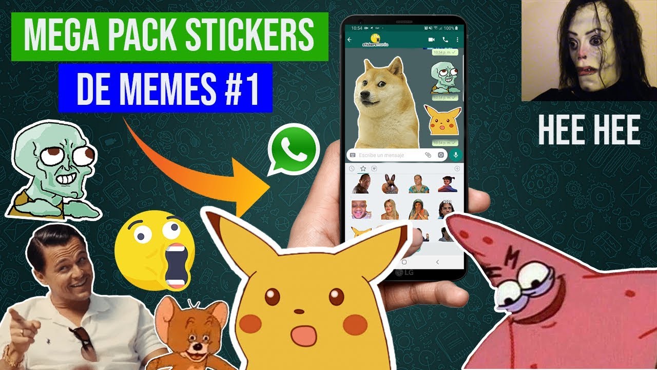 Descargar Mega Pack De Stickers De Memes Mas Virales Para Whatsapp