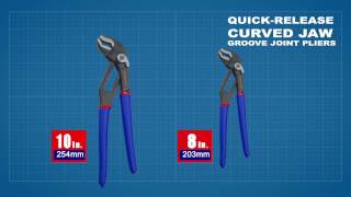 WORKPRO Quick-release Straight Jaw Groove Joint Plier