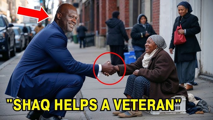 Big Shaq Changes a Homeless Veteran Woman’s Life in the Most Shocking Way!