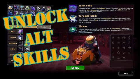 Risk of rain 2: How unlock drifters alternate abilities