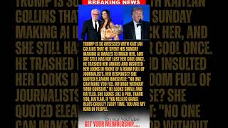 BREAKING: Trump can't stop obsessing over Kaitlan Collins as she refuses to be distracted