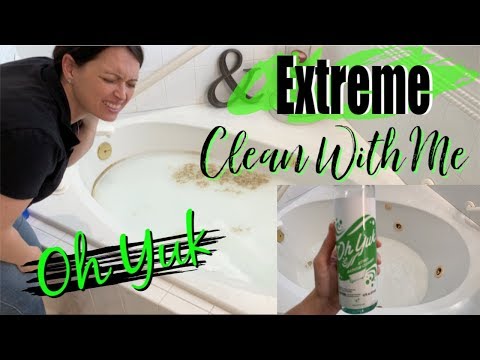 cleaning-a-jetted-tub-|-oh-yuk-review-|-clean-with-me-2019|-working-mom-|-cleaning-motivation