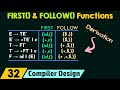 FIRST() and FOLLOW() Functions