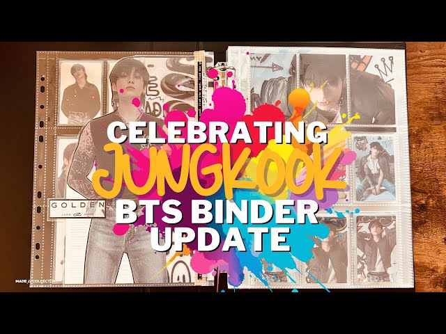 Jungkook Golden Binder Update #2 | BTS Photocard Collection