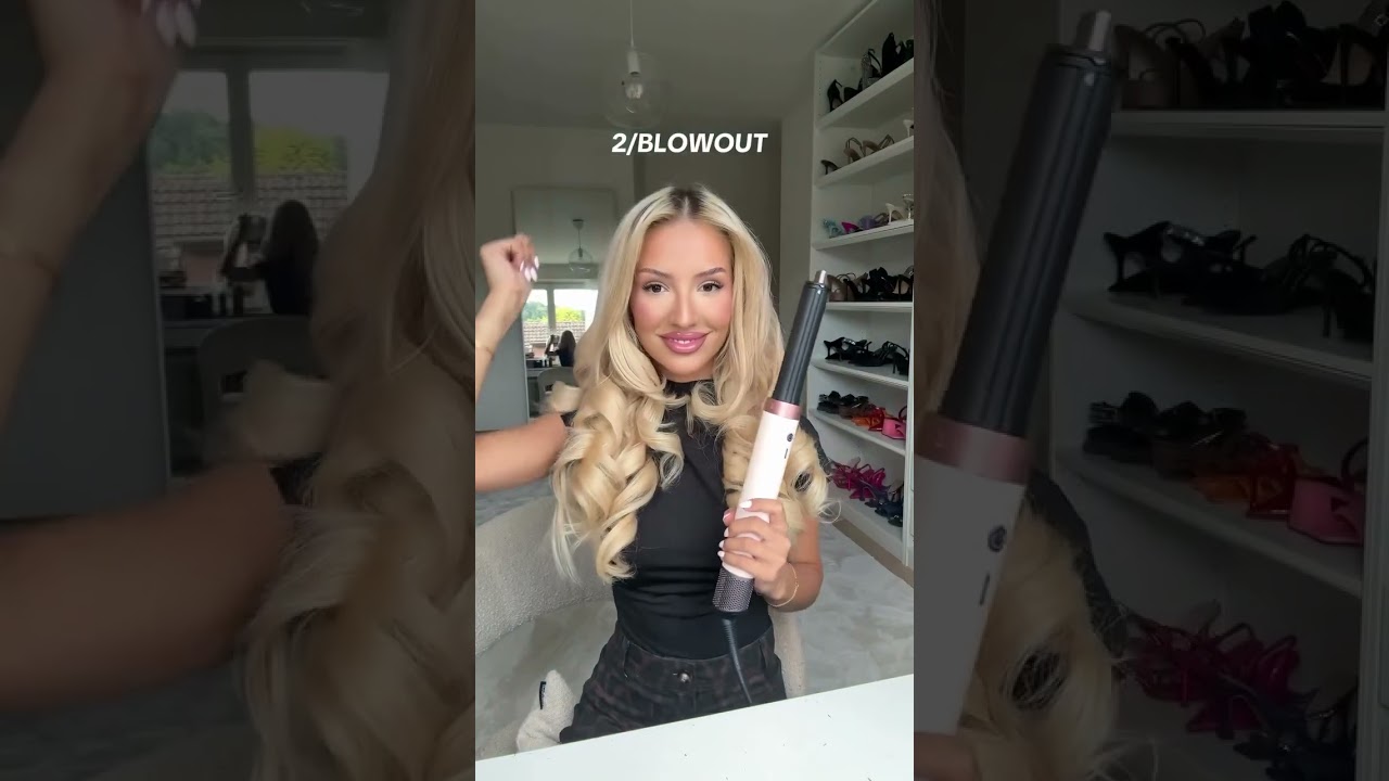 ✨ 3 Easy Daily Hairstyles with the NEW Dyson Airwrap Co Anda X2  @dysonbeauty x @manor 