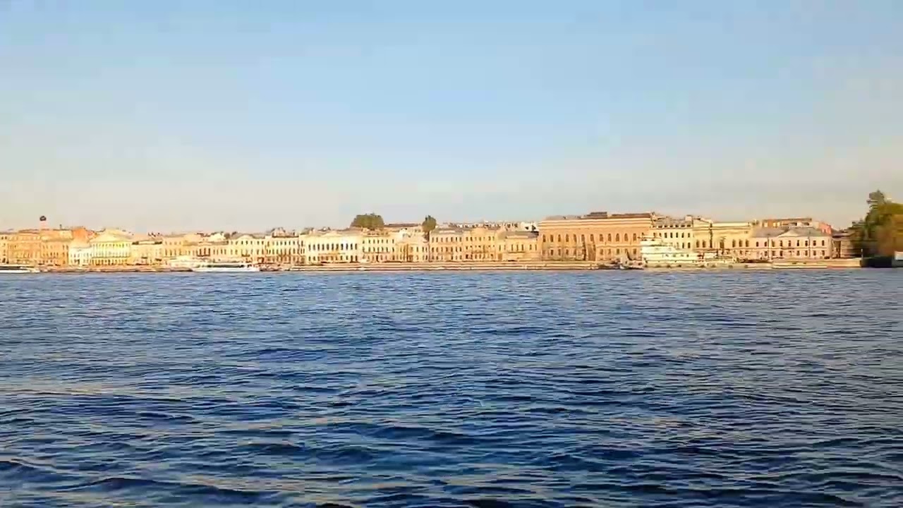 Embankment of the Neva River .Набережная реки Невы.