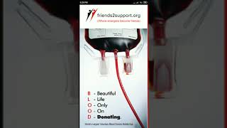 Useful information regarding blood donor's app screenshot 4