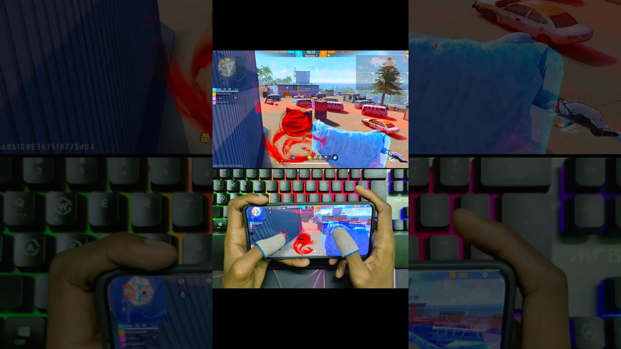 free fire solo vs squad 2 finger facecam observatory gameplay iqoo neo 6