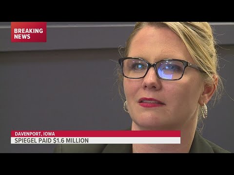Corri Spiegel receiving $1.6M from City of Davenport following alleged harassment
