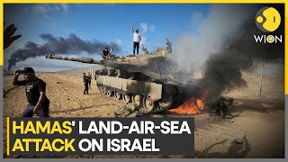 Israel-Palestine Conflict: Hamas launches multifrontal attack on Israel forces | WION News
