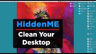 HiddenMe (mac OS) - Hide all files on your Desktop screenshot 4