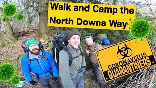 Walk and camp The North Downs Way with Tom Outdoors and Luke