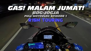 BANDUNG - JOGJA 560KM VIA JALUR SELATAN PAKE R15M | EPISODE.1 | BERANGKAT MALAM JUMAT