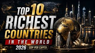 Top 10 Richest Countries in the World 2026 🌎 (GDP Per Capita)