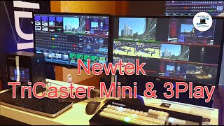 Broadcast Asia Show : Newtek Tricaster Mini and 3Play system.