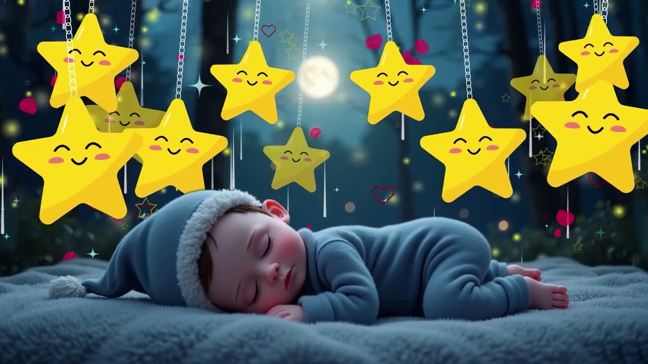 Sleep Instantly Within 3 Minutes ♥ Sleep Music for Babies ♫ Mozart Brahms Lullaby