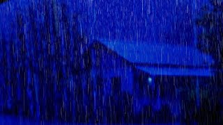 Relaxing Rain  and Distant Thunder Sleep and Focus  Ambience