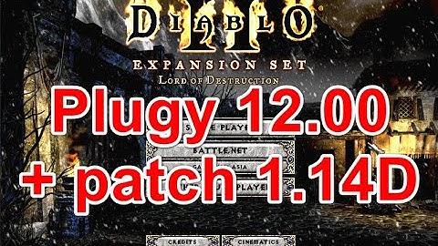 PLUGY FOR DIABLO II 1.14D INSTALLATION GUIDE 2020