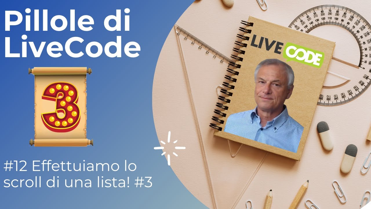 # 12 Agenda: Finiamo lo scrolling di una lista con Livecode - YouTube