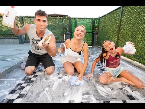 FOŞUR FOŞUR CARPET WASHING VLOG!