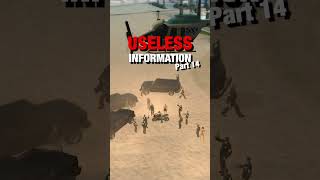 Useless Information About GTA San Andreas - PART 14