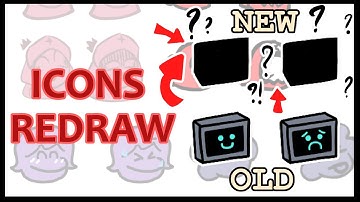 Redrawing Friday Night Funkin MODS Icons Speedpaint