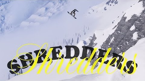 No.4 Video editing of snowboarding game Shredders BS chap4