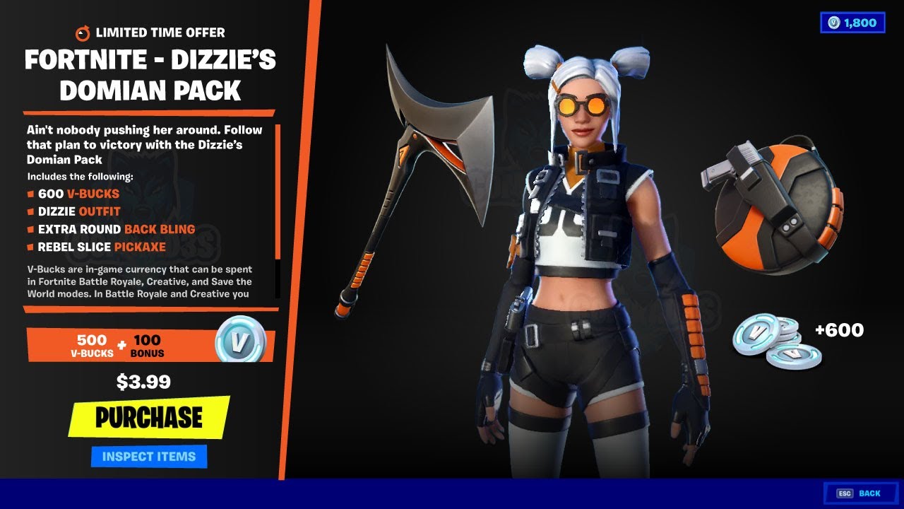 Dizzie fortnite