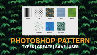 What is Pattern | Pattern Types | How to Use Pattern | Photoshop Training |  ?????? | Class 01
