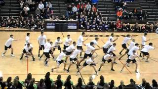 Jacobs High School Guy Poms 2012