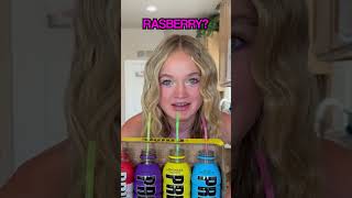 Rowdy Sis Does The Prime Challenge Guess The Prime Flavor shorts