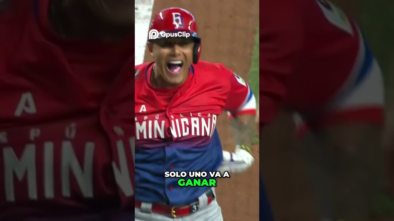 ¡Guerra de béisbol! Puerto Rico vs  Dominicana  ¡Clásico Mundial!