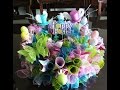 How to make a gorgeous deco mesh Easter Centerpiece