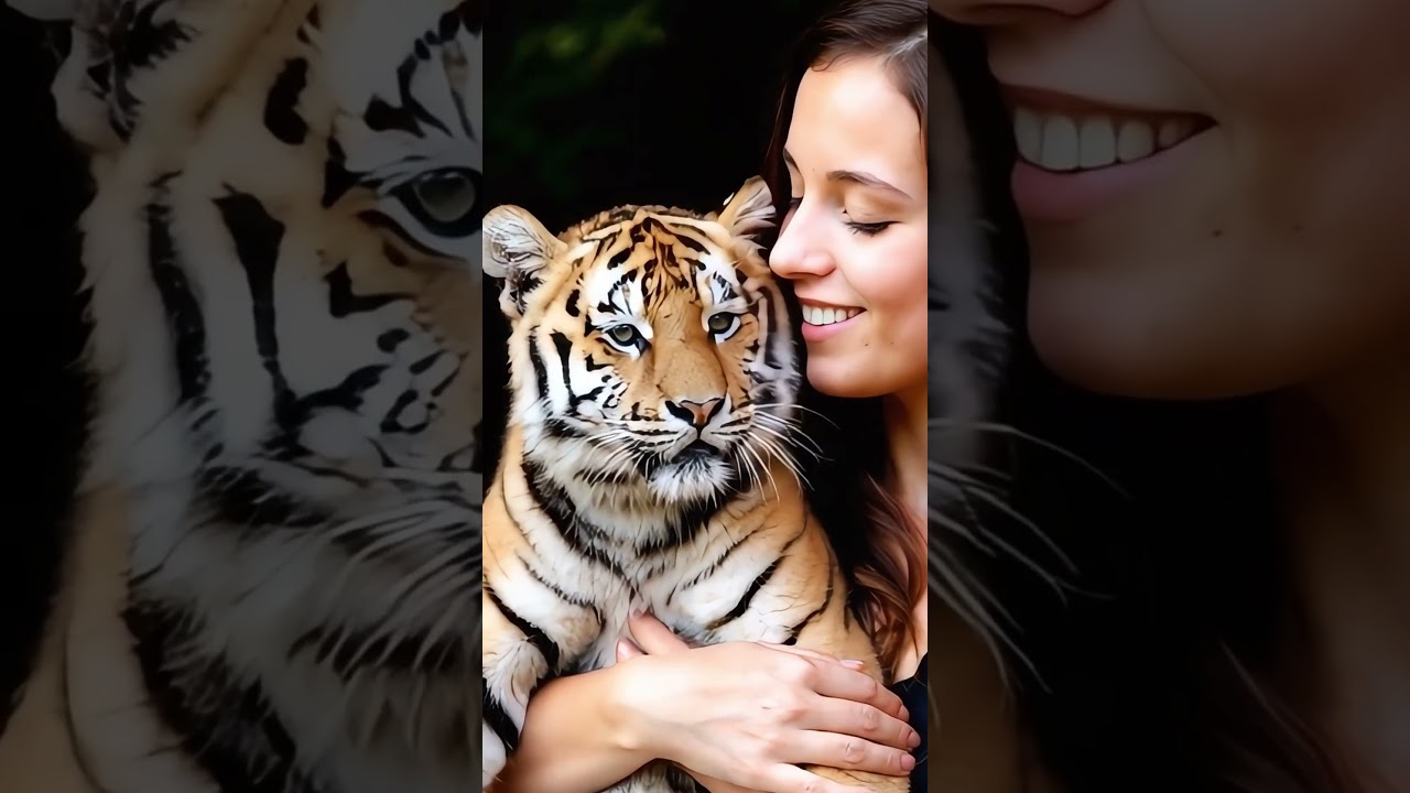 Oh this baby tiger is so cute - 