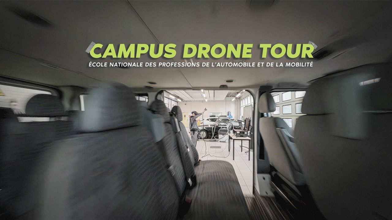 FPV Drone Tour  - DÉCOUVREZ LES ATELIERS DU GARAC 🚀