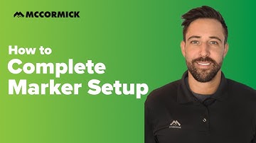 How to Complete Marker Setup | McCormick Design Estimating Pro