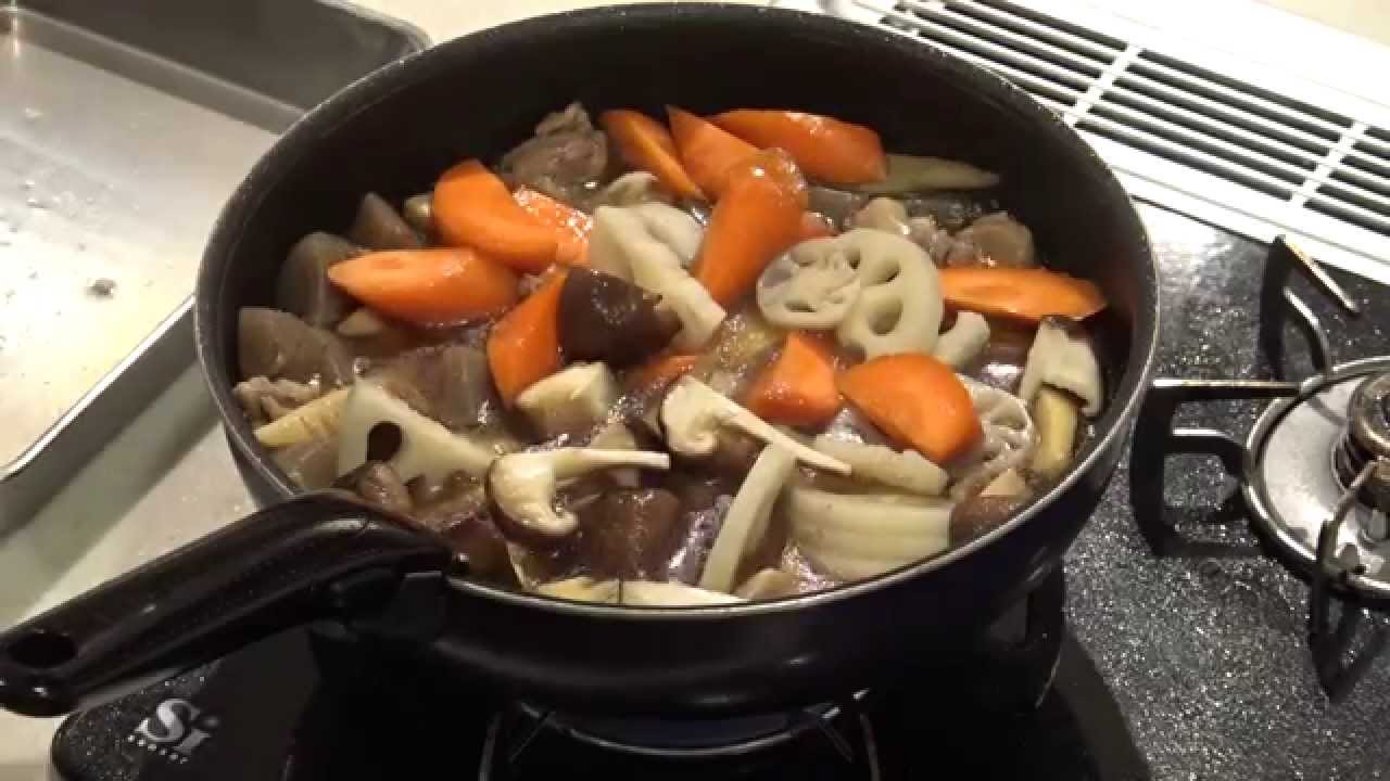 フライパン一つで筑前煮 Youtube