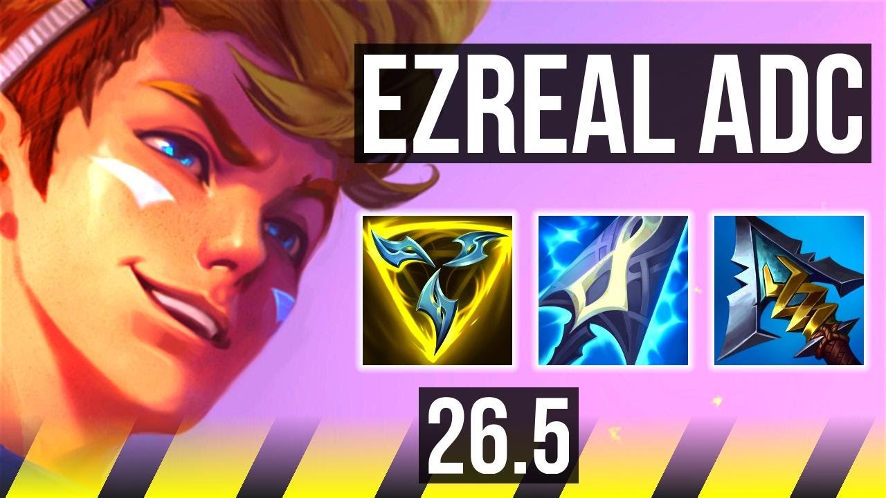 EZREAL & Karma vs CAITLYN & Swain (ADC) | KR Master | 26.5