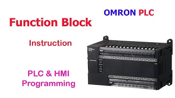 Function Block | OMRON PLC & HMI PROGRAMMING #EEE_QUICK_LEARN