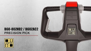 Hyster End Rider Bi-Directional Coast Feature