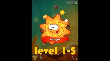 Cut the Rope 2 - Bakery level 1-5 Walkthrough