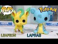 Leafeon y Lapras Funko pop